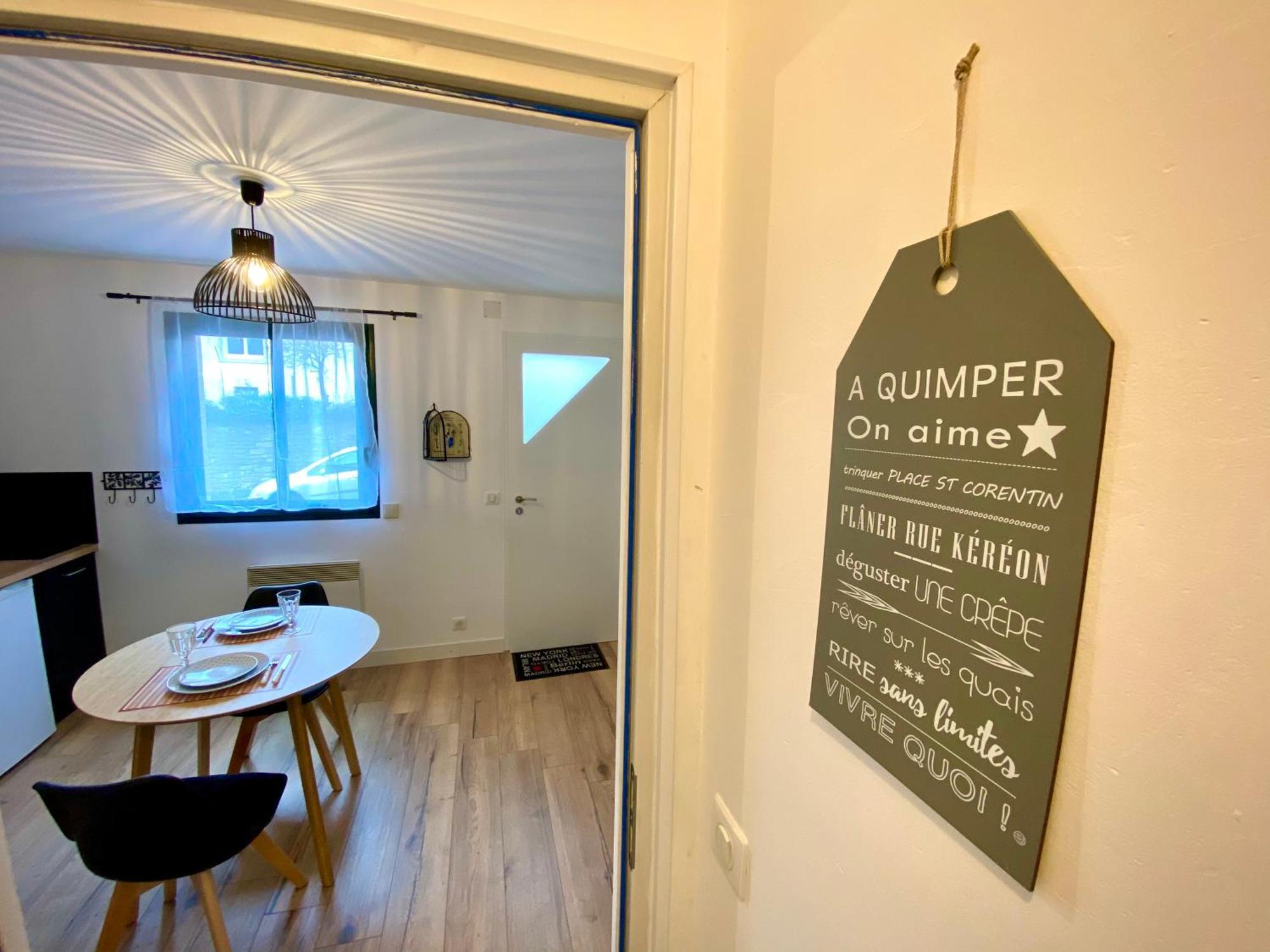 Appartement Cosy Quimper Extérieur photo